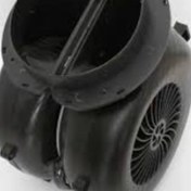 تصویر موتور توربو هود.دو سر شفت دو پروانه با کاور پلاستیکی مورد استفاده در تمام برندهای موجود بازار دارای چهار سرعت 