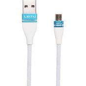 تصویر کابل تبدیل USB به Micro-USB لیتو مدل LD - 10 طول 1 متر 