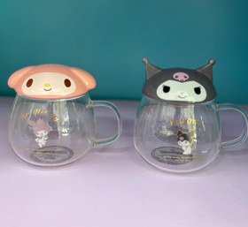 تصویر ماگ ملودی شیشه ای 