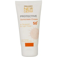 تصویر کرم ضد آفتاب بدون رنگ نئودرم SPF 50 مدل Highly Protective ‌مناسب پوست های نرمال تا خشک حجم 50 میلی‌لیتر 