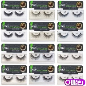 تصویر مژه مصنوعی سه بعدی مدل ۰۱۶ زدوان Z.one 3D Eyelashes Model 016