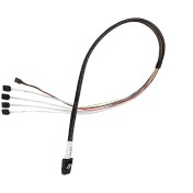 تصویر کابل تبدیل Mini-SAS به SATA سیلوراستون CPS03 