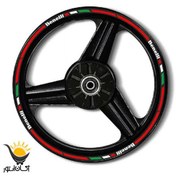 تصویر برچسب دوررینگ موتورسیکلت مناسب بنلی 