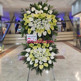 تصویر پایه گل دو طبقه آیت 