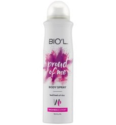 تصویر اسپری بدن پرود آف می مناسب برای بانوان Proud of Me Body Spray For Women Biol 