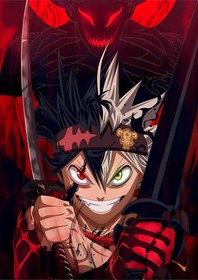 تصویر پوستر انیمه Black Clover کد N202 