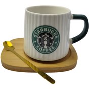 تصویر ماگ سرامیکی استارباکس طرح ۲ 