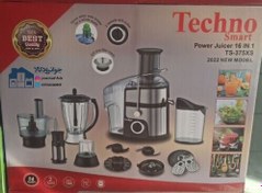 تصویر آبمیوه گیری 1000 وات 16 کاره برند تکنو مدل Techno Ts-375 