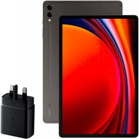 تصویر تبلت سامسونگ مدل Galaxy Tab S9 Plus ظرفیت 256 گیگابایت و رم 12 گیگابایت به همراه شارژر 45 وات سامسونگ Samsung Galaxy Tab S9 Plus 256GB AND 12GB RAM Tablet With Samsung 45W Charger