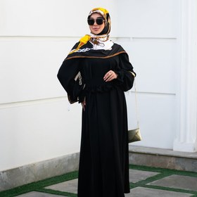 تصویر عبای دلبر - مشکی / سایز ۳ 
