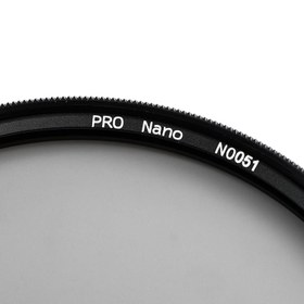 تصویر فیلتر لنز عکاسی پلاریزه نیسی Nisi Pro Nano HUC C-PL 67mm filter 