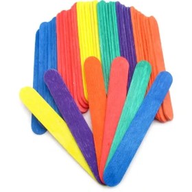 تصویر چوب بستنی رنگی 