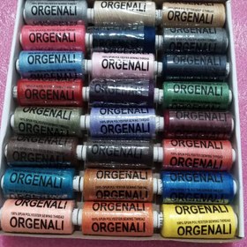 تصویر نخ سیگارت رنگی24رنگ 