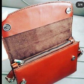 تصویر کیف چرم دوشی 