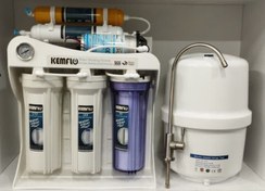 تصویر دستگاه تصفیه آب کمفلو موتور و ترانس تایوان اورجینال ا KEMFLO water drinking system KEMFLO water drinking system