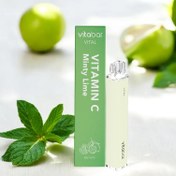 تصویر ویتابار یک بار مصرف VITAL-Vitamin C با طعم لیمو نعناع 