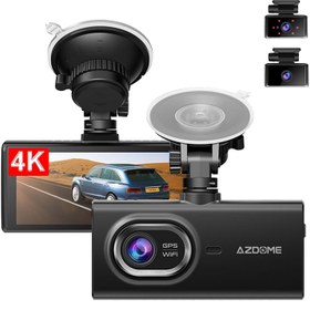 تصویر دوربین سه لنز ثبت وقایع Azdome مدل M560 