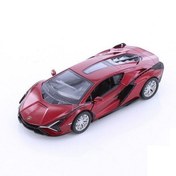 تصویر ماشین بازی کینزمارت مدل لامبورگینی Lamborghini Sian FKP 37 کد KT5431 