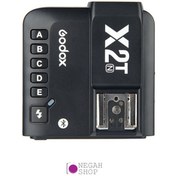 تصویر فرستنده رادیو فلاش گودکس X2T-N برای نیکون ا Godox X2T-N TTL Wireless Flash Trigger for Nikon Godox X2T-N TTL Wireless Flash Trigger for Nikon