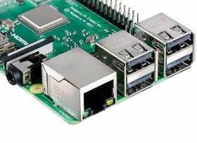 تصویر مادربرد Raspberry Pi 3 B+ برند Element14 Element14 Raspberry Pi 3 B+ Motherboard