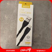 تصویر کابل داده شوش مدل SH207A با جریان ۵ آمپر SHOOSH USB Data Cable Model SH207A, 5A Fast Charging