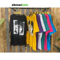 تصویر تیشرت لانگ انیمه نسکافه ای 