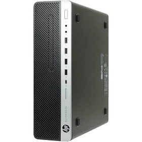 تصویر مینی کیس استوک  اچ پی ProDesk G3 - i5 8G 500HDD نسل 6 HP EliteDesk 800 G3 i5-6th 8G 500G Intel-HD Mini PC