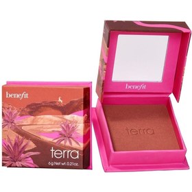 تصویر رژ گونه اورجینال برند Benefit cosmetics مدل Terra Wanderful World Blush کد 764263229 