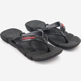 تصویر دمپایی مردانه پاور 2 مدل بدون بند، مشکی برند havaianas Men Power 2 Slip On Slippers, Black