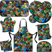 تصویر سرویس آشپزخانه 13 تکه مدل S1-101003 | مشکی 