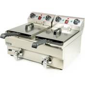 تصویر سرخ کن دو لگن برقی شیردار هدیکو 