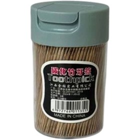 تصویر خلال دندان بامبو 