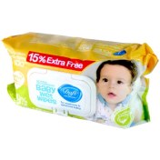 تصویر دستمال مرطوب نرم‌کننده کودک 20 برگ دافی Dafi Baby Softening Wipes, 20 Sheets