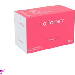 تصویر پد پاکسازی کننده پوست لافارر (La Farrerr) مدل Aha 7% Bha 1.5% بسته 30 عددی 