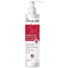 تصویر شامپو ضد ریزش مو بیوتی سیلک مدل AHS حجم 250 میلی لیتر Beauty Silk Anti Hair Loss Shampoo