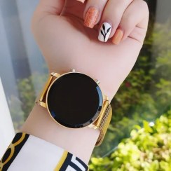 تصویر ساعت مچی زنانه مگنتی با جعبه کادویی رایگان 