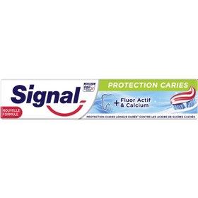 تصویر خمیر دندان سیگنال مدل Protection Caries حاوی میکرو کلسیم فعال حجم 75 میل 