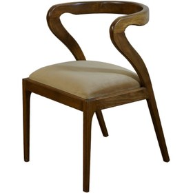 تصویر صندلی چوبی روما 