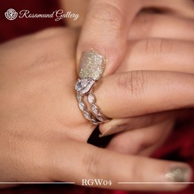 تصویر انگشتر نقره زنانه RGW04 