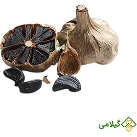 تصویر سیر سیاه گیلامی (Black Garlic) 