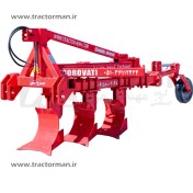 تصویر گاوآهن دوطرفه مربعی 3 خیش 