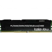 تصویر رم کامپیوتر سامسونگ ۴ گیگابایت DDR4 فرکانس ۲۴۰۰ مگاهرتز 
