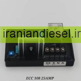 تصویر رگولاتور ولتاژ ژنراتور ذغالی ECC108 