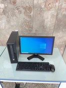 تصویر سیستم کامپیوتر خانگی hp monitor complet