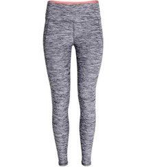 تصویر لگینگ زنانه خاکستری H&M 