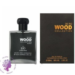 تصویر ادکلن مردانه وود مشکی ریو کالکشن DE RIO WOOD COLLECTION 