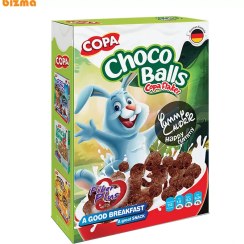 تصویر غلات صبحانه با توپی شکلاتی کوپا – 300 گرم Copa Coco Balls Flakes