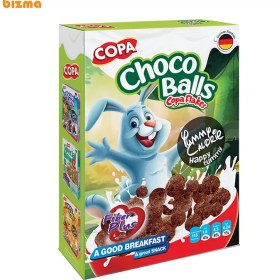 تصویر غلات صبحانه با توپی شکلاتی کوپا – ۳۰۰ گرم Copa Coco Balls Flakes