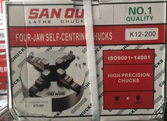 تصویر چهار نظام تراشکاری سان او مدل K12-200 سایز ۲۰۰ میلیمتر 