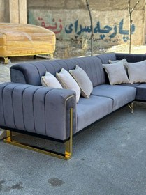 تصویر مبل ال آمریکایی راحتی چستر و شیاری Ali Sofa